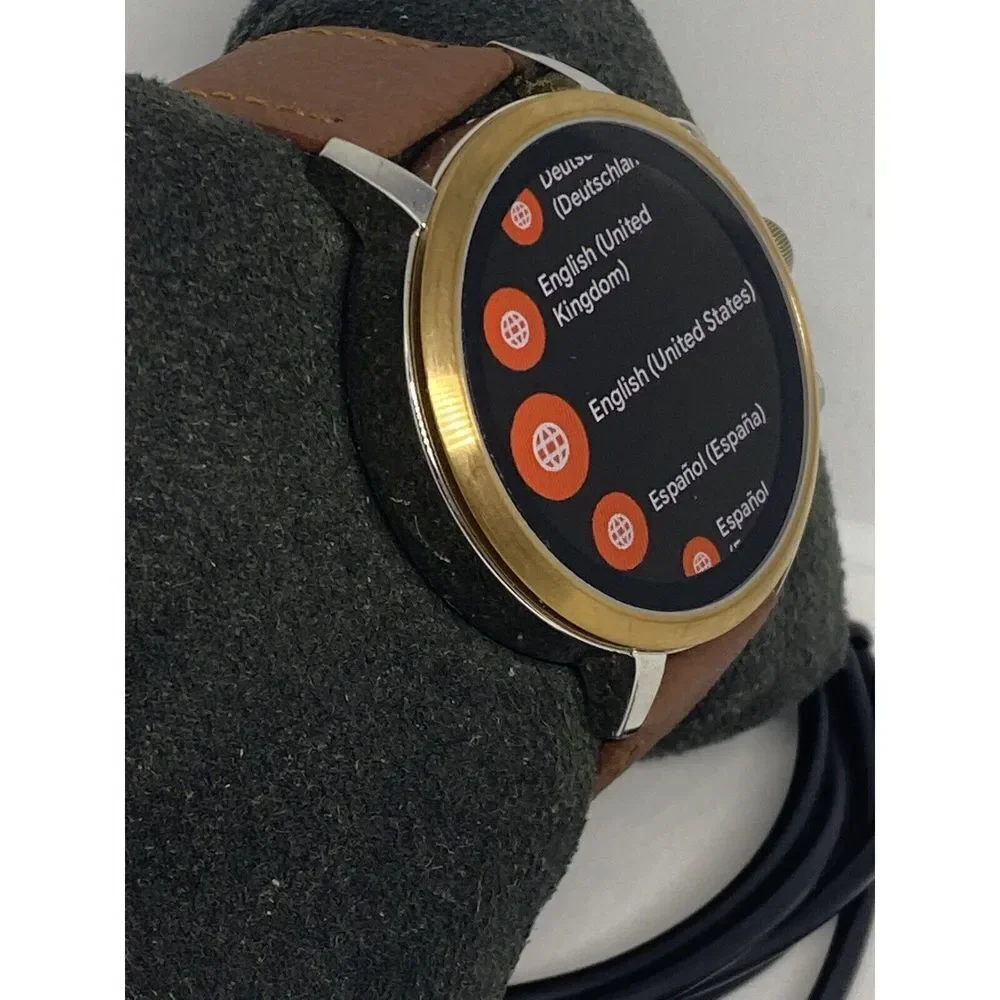 Fossil Gen 4 Authentic Digital Dial Smart Watch Custom Band FTW6016 AB506